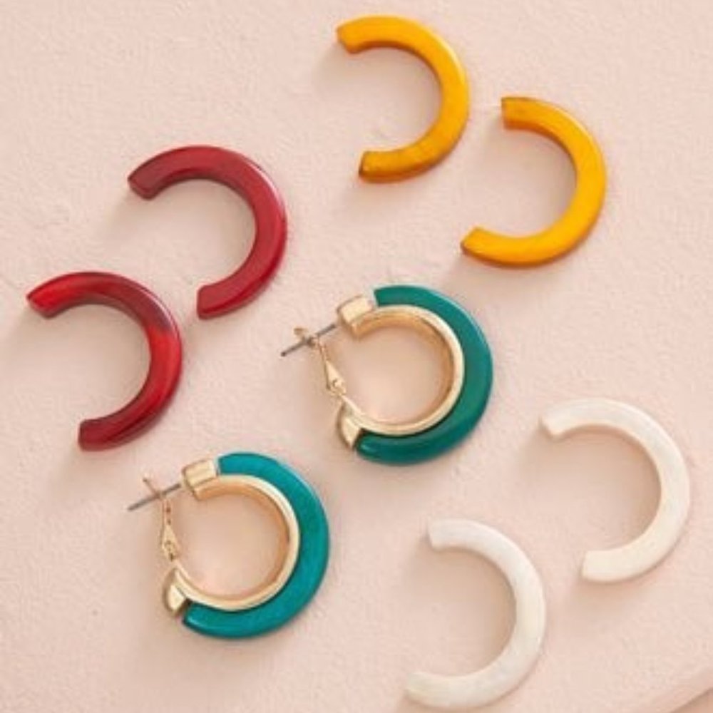 Noonday Collection Colorway Convertible Hoops